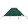 VEVOR Pool Safety Cover Fits 20x40ft Rectangle Inground Pools, Safety Pool Cover with Drainage Holes, Mesh Solid Pool Cover for Swimming Pool, Winter Safety Cover, Green