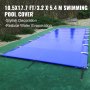 Vevor Pool Safety Cover, Inground Pool Cover 10.5x17.7ft, Pvc Safety Pool Cover