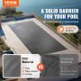 VEVOR Pool Safety Cover Fits 10x18.6ft Rectangle Inground Pool Safety Pool Cover