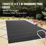 Vevor Pool Safety Cover, In-ground Pool Cover 13x23 Ft, Pvc Safety Pool Cover