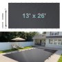 4x8 m-Charcoal Black