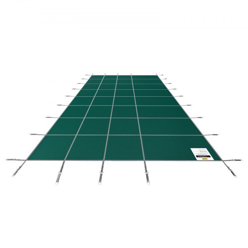 VEVOR Inground Pool Safety Cover Winter Pool Cover 14 x 26 ft with Anchor Tools