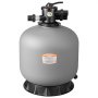 VEVOR Sand Filter, 609.6 mm, 246.1 LPM Above Inground Swimming Pool Sand Filter System, with 7-Way Multi-Port Valve, Backwash, Rinse, Recirculate, Waste, Winter, Closed Modes, for Above In Ground Pool