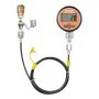 VEVOR Digital Hydraulic Pressure Test Coupling Kit, 10000 PSI Pressure Gauge Manometer Tester with 2 Gauges, 9 Test Couplings, 2 Quick-Release Couplers, 2 Hoses for Excavator Construction Machinery