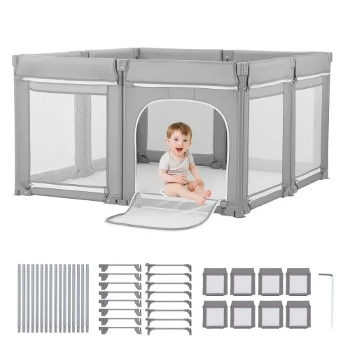 VEVOR Baby Playpen, x Extra Large Toddlers Playpen