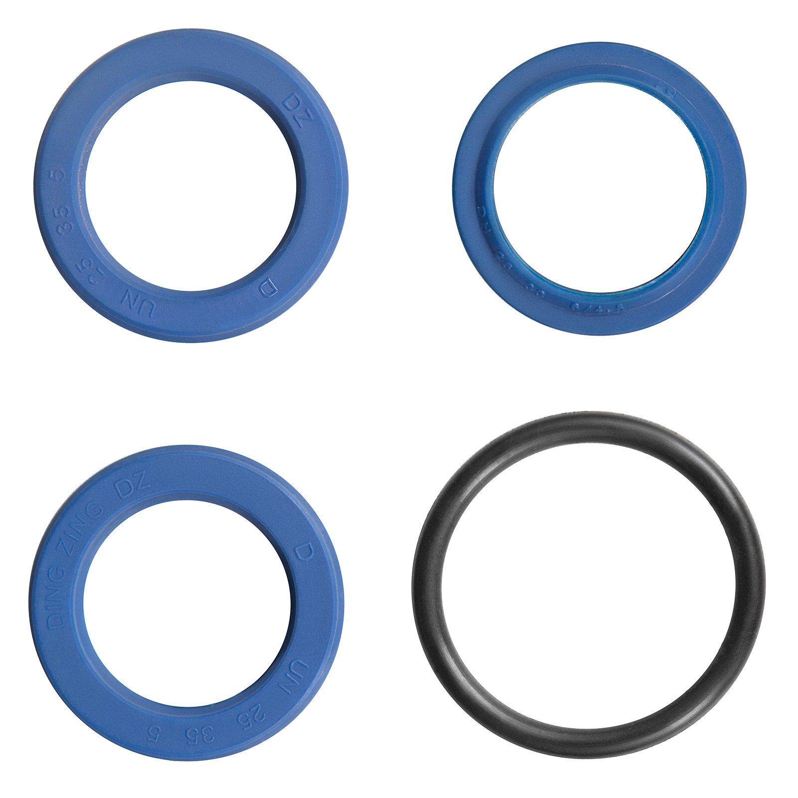 VEVOR Hydraulic Cylinder 2\" Bore 36\" Stroke Hydraulic Ram Cylinder 3000psi Hydraulic Cylinders Welded Double Acting Cross Tube SAE6 Port Hydraulic Lifting Cylinder (2 X 36)