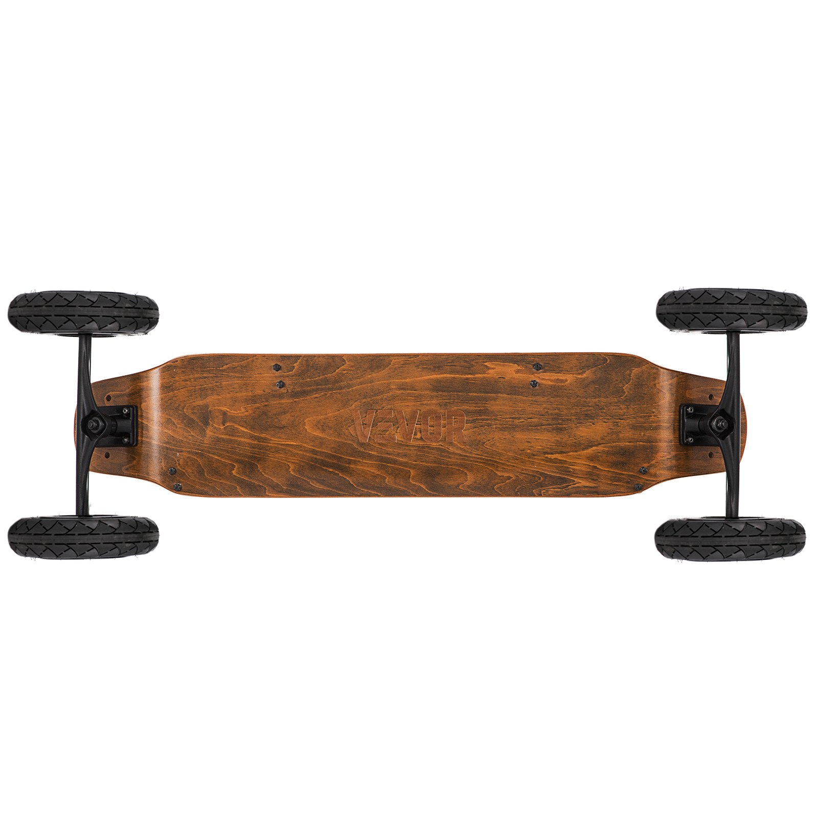 VEVOR Mountainboard 39" Cross Country Skateboard All Terrain Skateboard Longboard with Bindings for Cruising and Downhill Mountain Skateboard(Starry Sky)