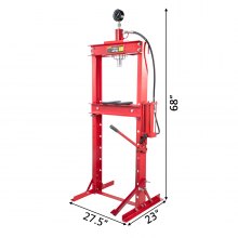 20 Tonhydraulic Press Shop Floor Pressh-frame Heavy Duty With Pedal Pump