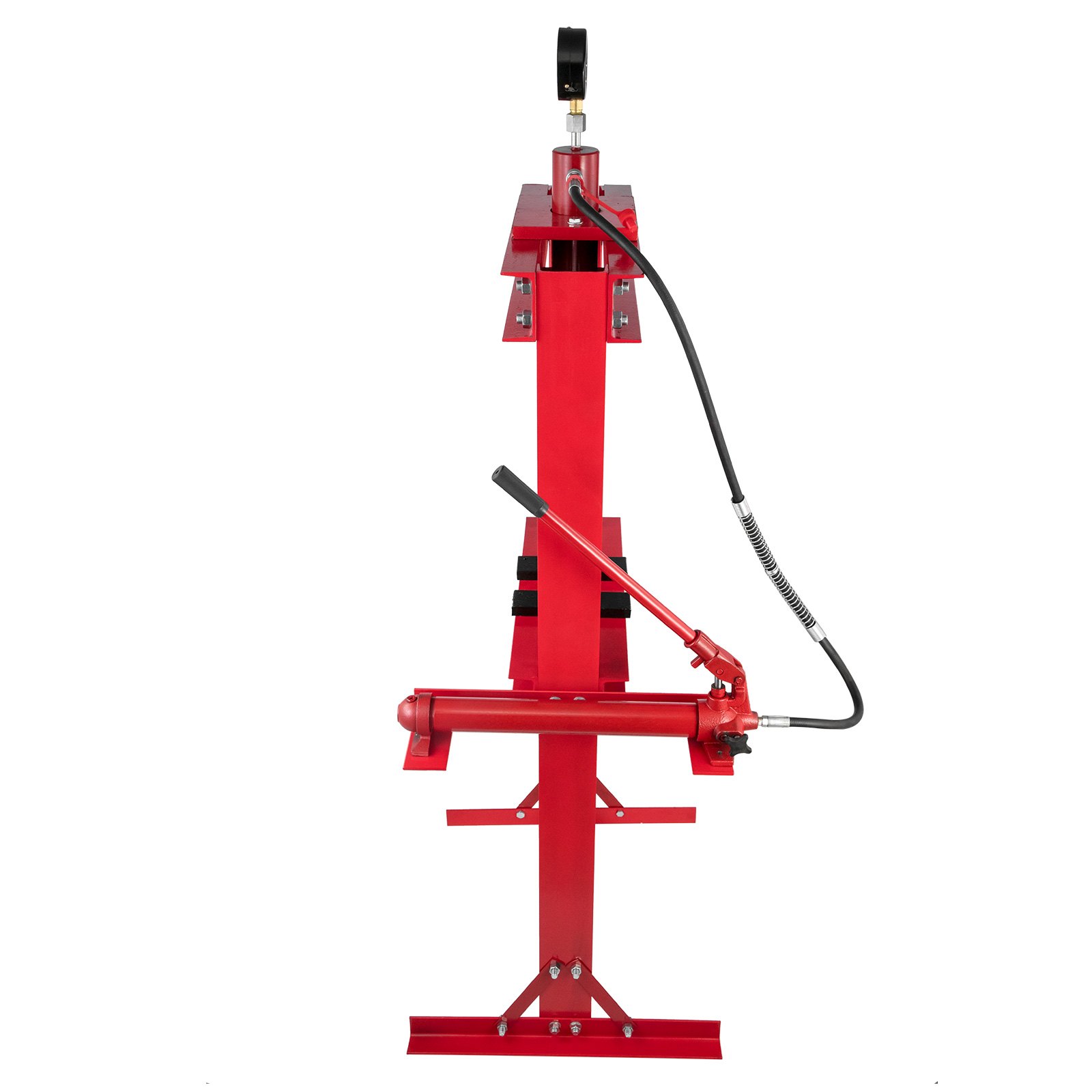 VEVOR Hydraulic Press 20 Ton Hydraulic Shop Floor Press 44000 lb w/ with Heavy Duty Steel Plates and H Frame Working Distance 41"(104cm)  Top Mount for Gears and Bearings