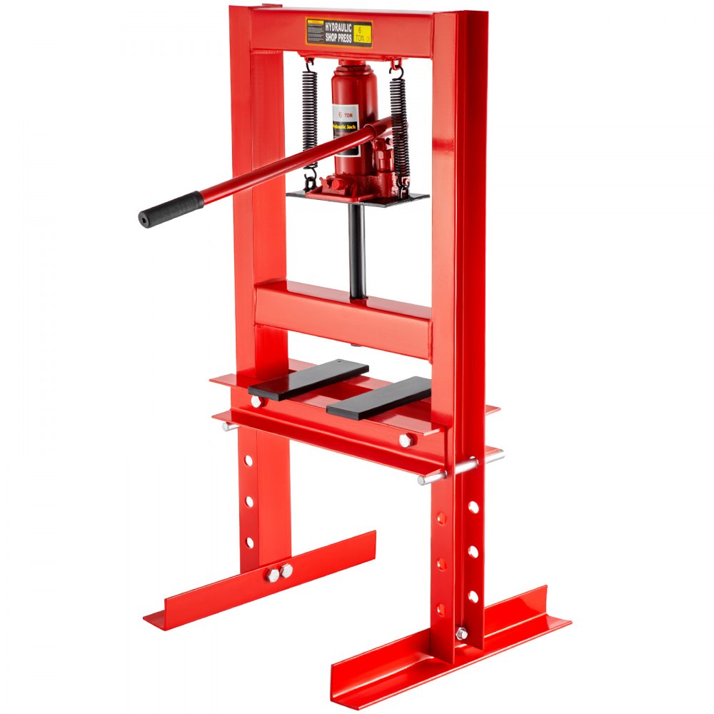 VEVOR 6 Ton 13227lb Hydraulic Shop Press Floor Stand Jack Bench Top Mount