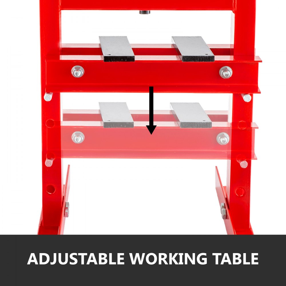 VEVOR 6 Ton 13227lb Hydraulic Shop Press Floor Stand Jack Bench Top Mount
