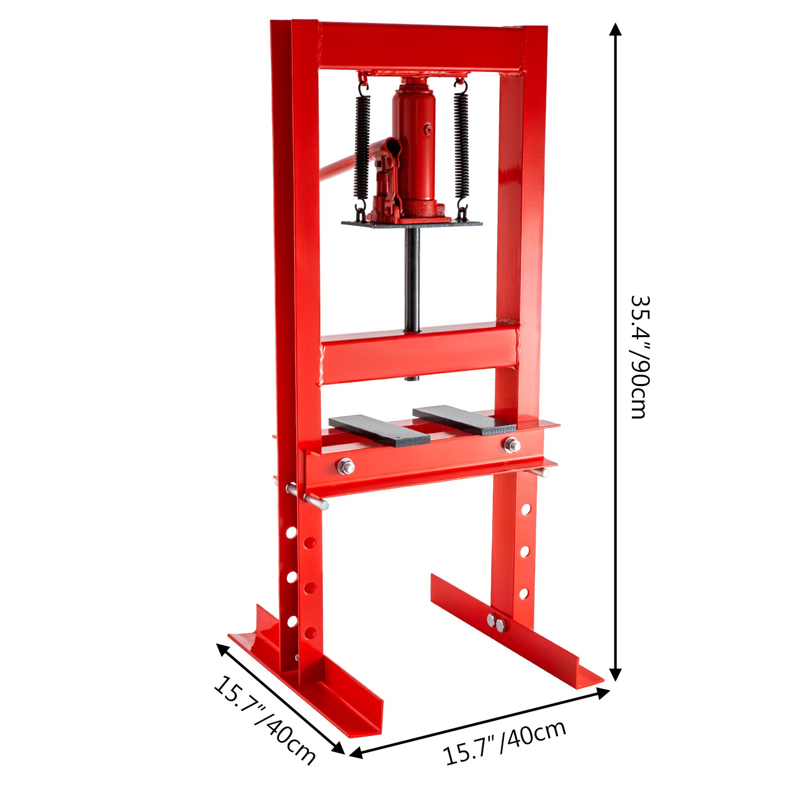 VEVOR 6 Ton 13227lb Hydraulic Shop Press Floor Stand Jack Bench Top Mount