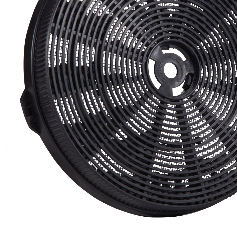 VEVOR Carbon Filter for Ductless Hoods, Range Hood Filter for Recirculation, Compatible with VEVOR TD0975G-CC-I1 Range Hood, 2-Pack Charcoal Filters, Easy Installation, for Ductless/Ventless Option