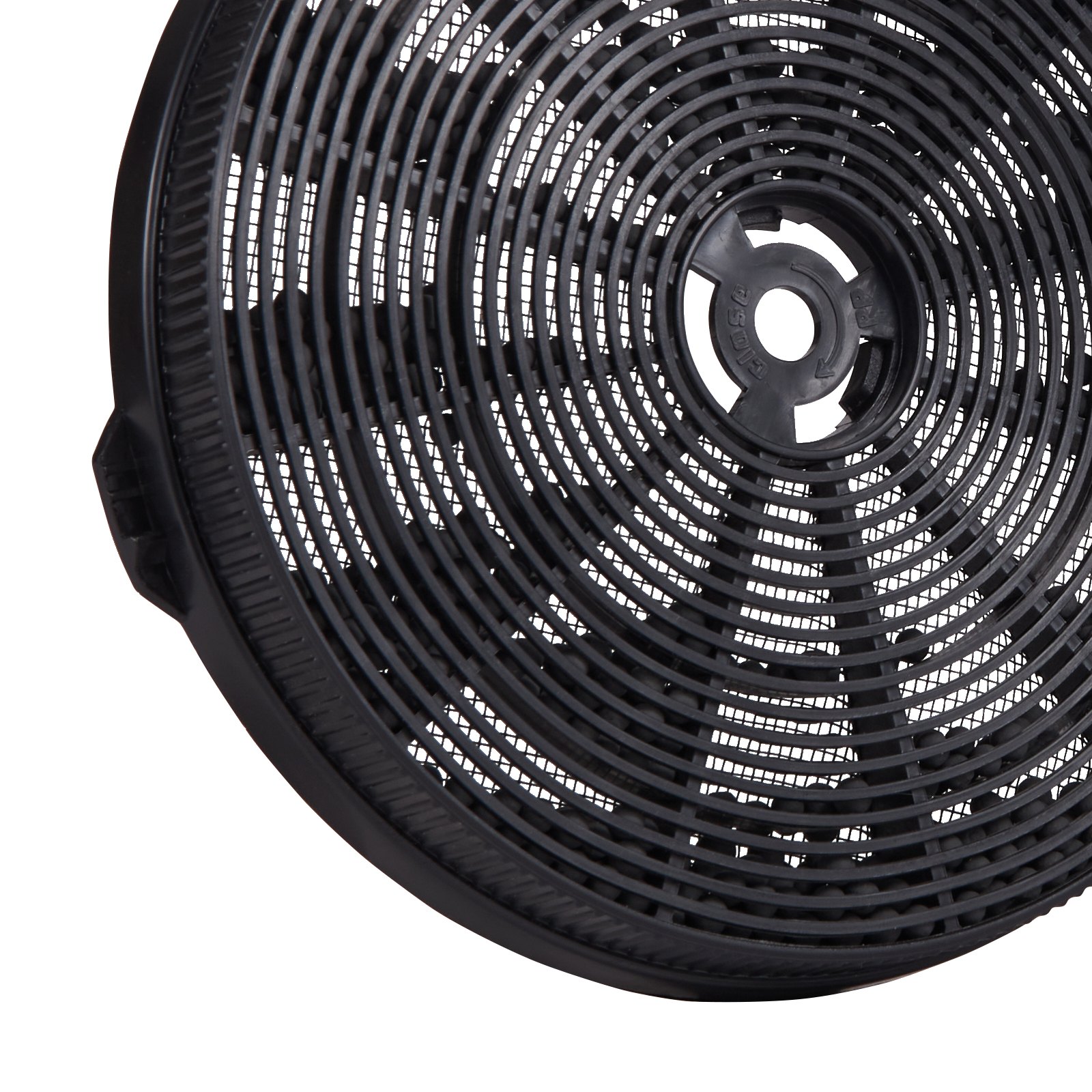 VEVOR Carbon Filter for Ductless Hoods, Range Hood Filter for Recirculation, Compatible with VEVOR TD0975G-CC-I1 Range Hood, 2-Pack Charcoal Filters, Easy Installation, for Ductless/Ventless Option