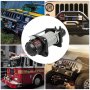VEVOR Industrial Hydraulic Winch 10,000lbs, Hydraulic Anchor Winch with 24m Strong Steel Cable, Hydraulic Drive Winch Adapter Kit, Utility Winch with Mechanical Lock for Tacoma Yukon Hummer, etc.