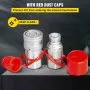 Hydraulic Coupler Hydraulic Quick Coupler 1/2" NPT Bobcat Skid Steer Connect