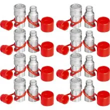 Hydraulic Coupler Hydraulic Quick Coupler 1/2" NPT Bobcat Skid Steer Connect