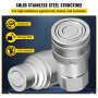 Hydraulic Quick Connect Hydraulic Coupler 1/2" 2 Pairs for Engineering Machinery