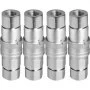 Hydraulická rychlospojka VEVOR 3/4NPT, 3/4 těleso, hydraulická spojka, rychlospojka 20,7 MPa, hydraulická rychlospojka 106 l/min (ISO 16028)