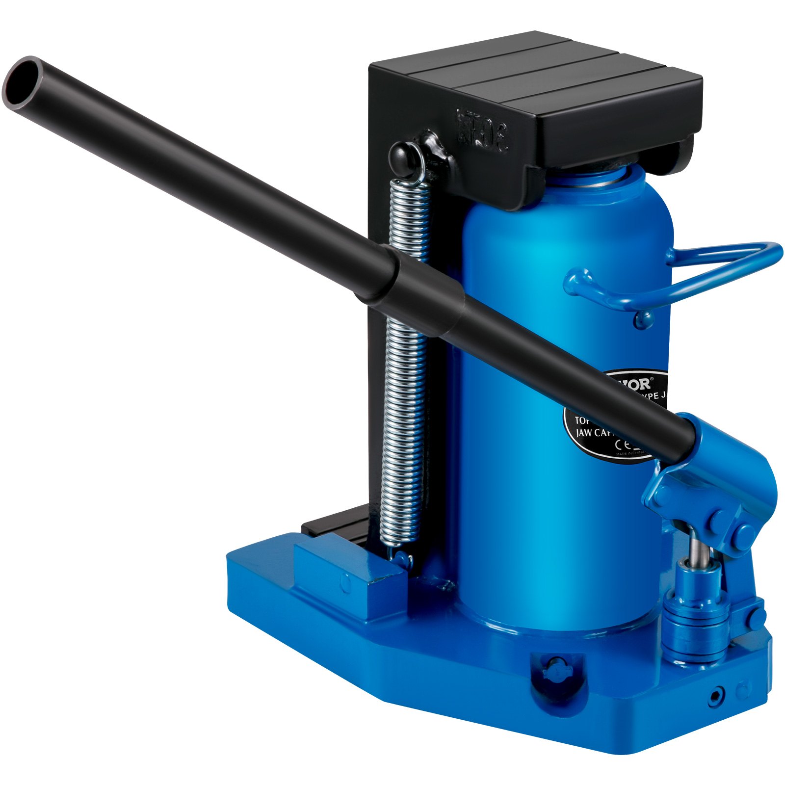 VEVOR Hydraulic Toe Jack, 15 Ton On Toe Toe Jack Lift, 30 Ton On Top Lift Capacity Machine Jack, 6-1/5 in Stork Air Hydraulic Toe Jack, Heavy-Duty Steel Hydraulic Claw Jack for Machinery, Industry