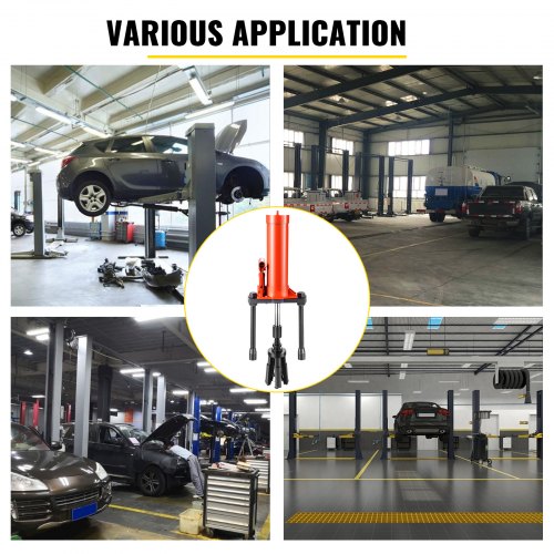 VEVOR Hydraulic Cylinder Liner Puller 15 Ton Liner Puller Tool, Both Dry-Type and Wet-Type Fit Diameter of 80mm-140 mm, Universal Cylinder Liner Puller Tool Set for auto Repair and Disassembly