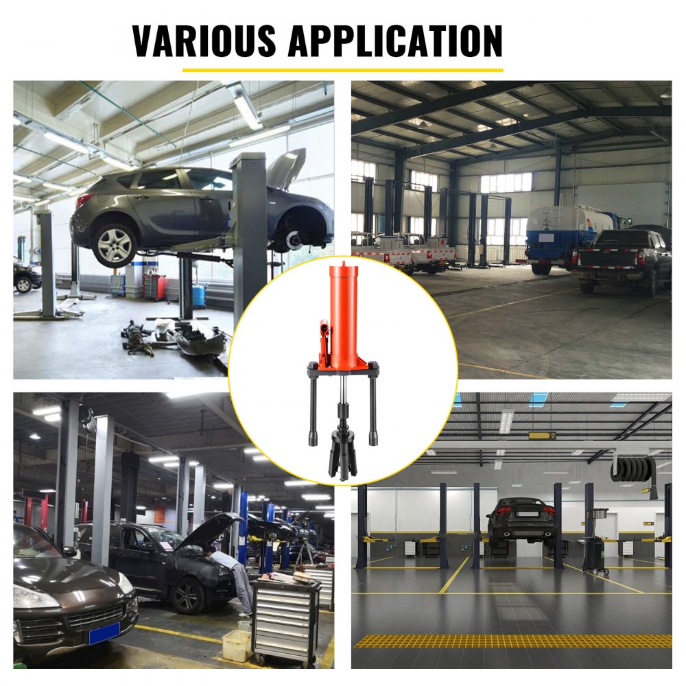 VEVOR Hydraulic Cylinder Liner Puller 15 Ton Liner Puller Tool, Both Dry-Type and Wet-Type Fit Diameter of 80mm-140 mm, Universal Cylinder Liner Puller Tool Set for auto Repair and Disassembly