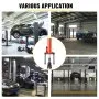 VEVOR Hydraulic Cylinder Liner Puller 15 Ton Liner Puller Tool, Both Dry-Type and Wet-Type Fit Diameter of 80mm-140 mm, Universal Cylinder Liner Puller Tool Set for auto Repair and Disassembly