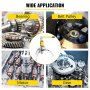 VEVOR 15 Ton Hydraulic Puller,Hydraulic Gear Puller Bearing Hub Separator 2 or 3 Jaws Gear Puller Kit 100-300 mm Hydraulic Gear/Bearing/Wheel Bearing Puller Separator