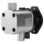VEVOR hydraulic log splitter kit, silver and black component with cylindrical body and fittings.