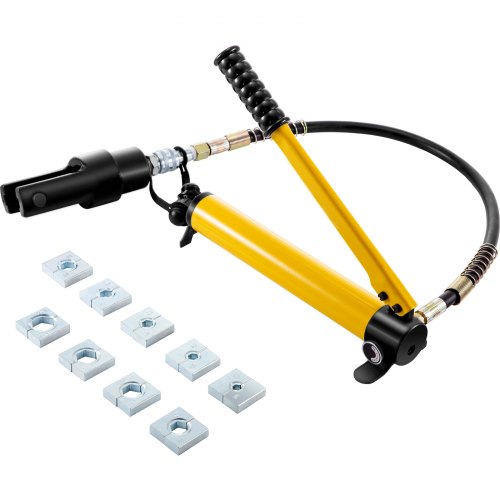 Split Hydraulic Clamp 16-240mm² Wire Crimper Plier Crimping Tool w/ 16Ton Pump