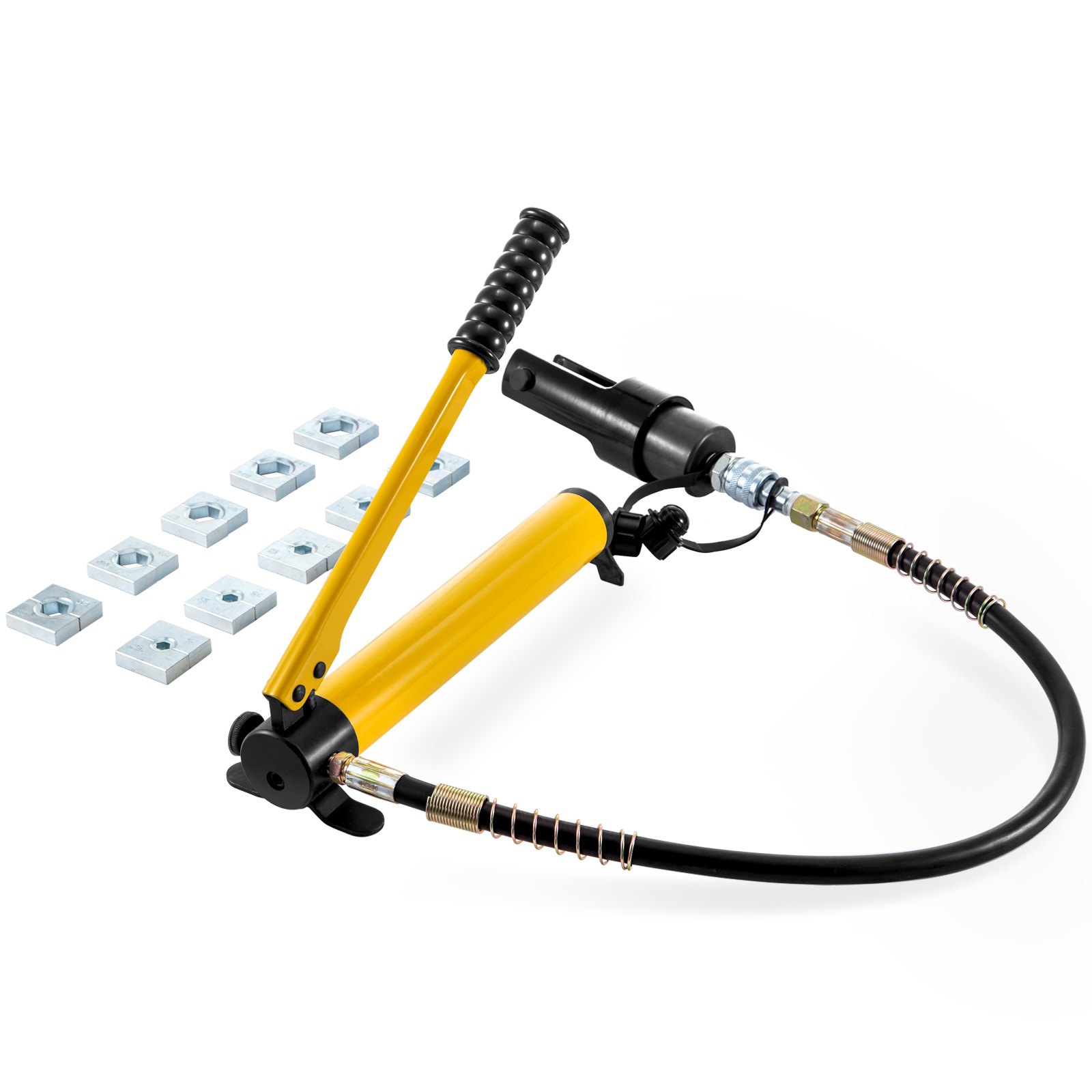 Split Hydraulic Clamp Wire Crimper Crimping Tool w/ 16Ton Pump 11 Dies 16-300mm²