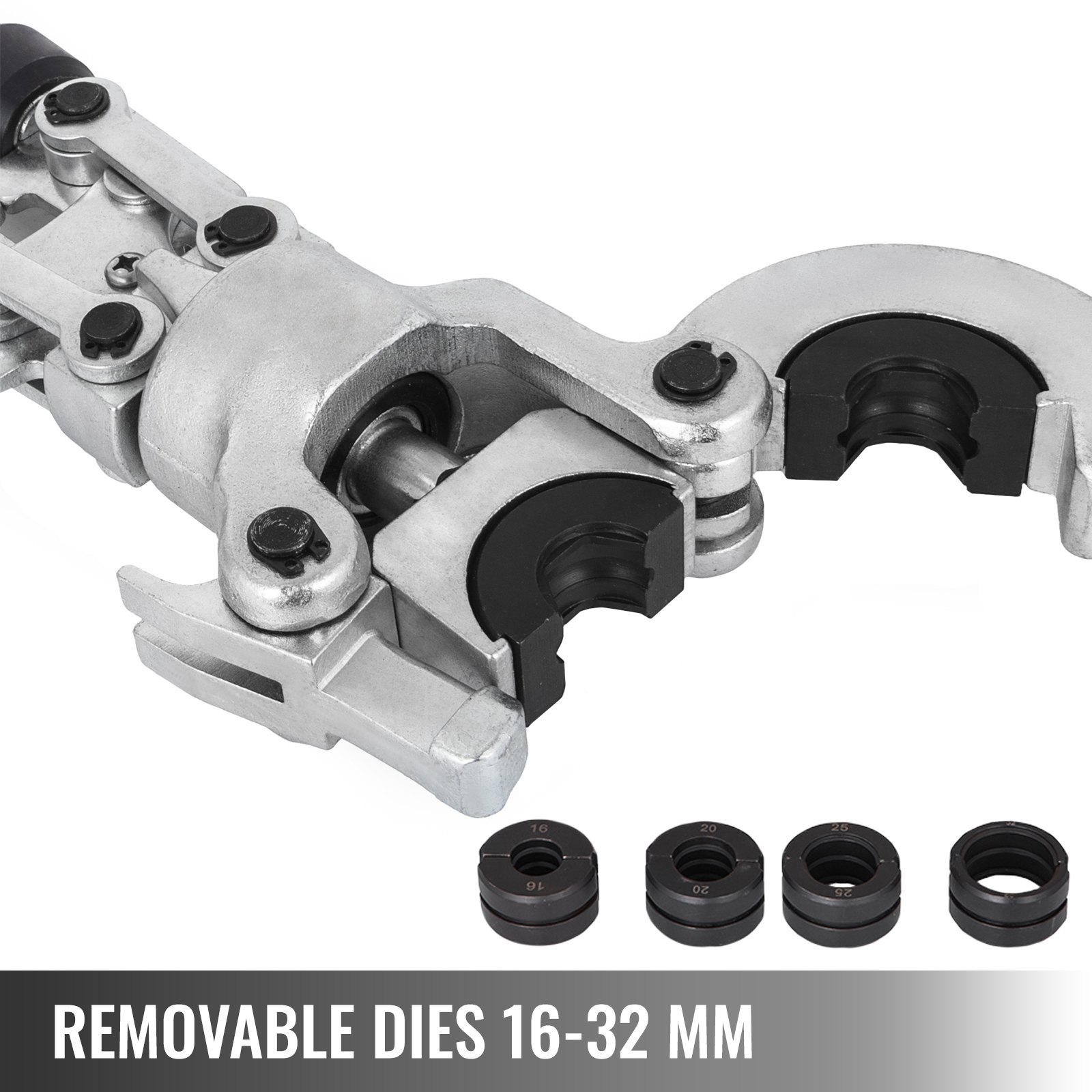 Hydraulic Pipe Crimping Kits Tube Plumbing Fitting Tool 360° Head U 16-20-25-32