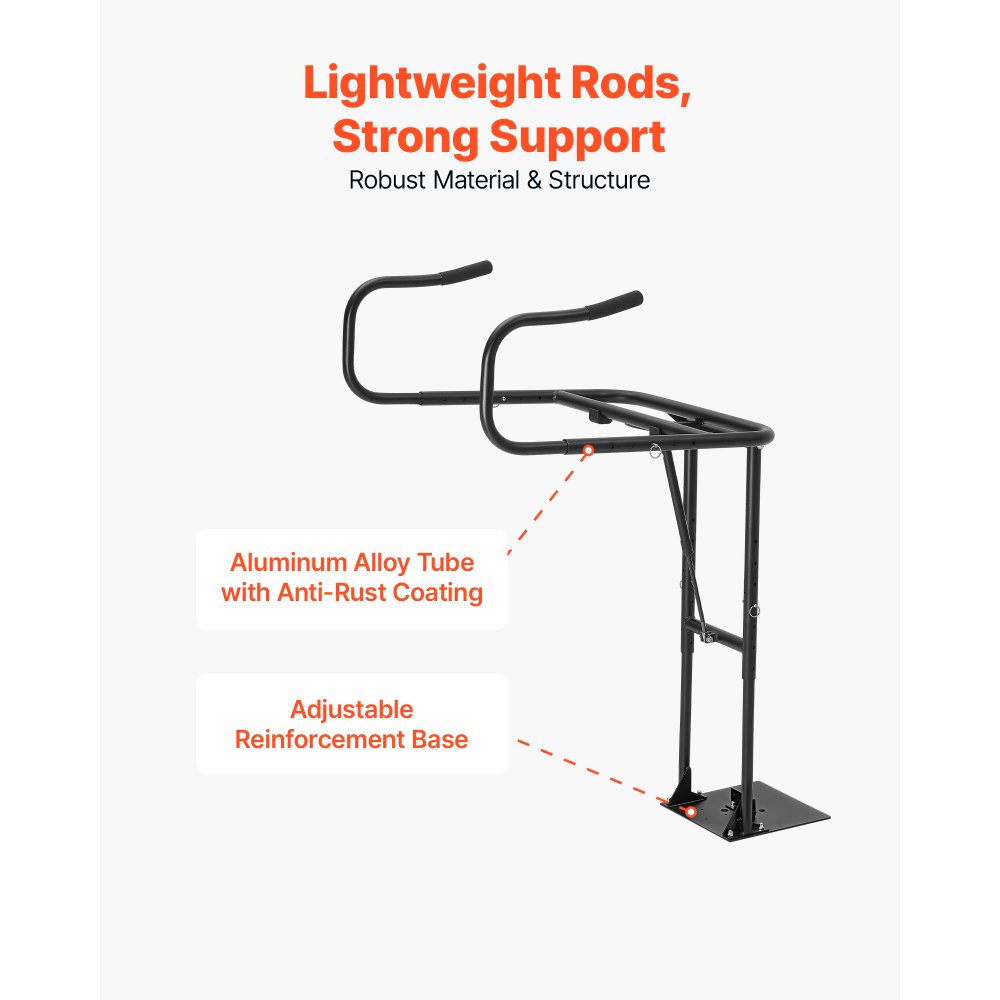 VEVOR Hydraulic Spa Cover Lift, Hot Tub Cover Lift, Adjustable Height 840-1050 mm and Width from 1350-2350 mm, Mounted Underneath on One Side, Compatible with Various Sizes of Hot Tubs & Spas