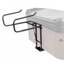 VEVOR Hot Tub Cover Lift, Spa Cover Lift, Hydraulisk, Höjd 33,1" - 41,3" Bredd 53,1" - 92,5" Justerbar, installerad under på ena sidan, Lämplig för olika storlekar av badtunnor, Spa