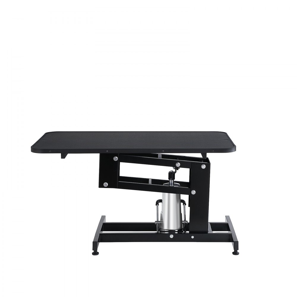 VEVOR 109cm Hydraulic Pet Grooming Table, Heavy Duty Dog Grooming Arm for Medium/ Small Dogs, Height Adjustable Dog Grooming Station, Anti Slip Tabletop /Dog Grooming Station, Max Bearing 182kg