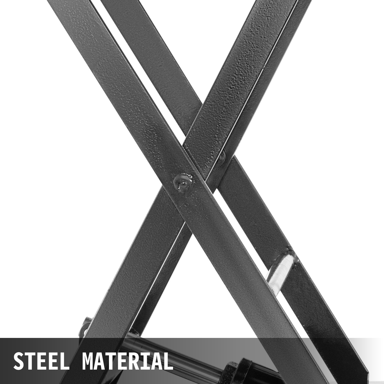 Hydraulic Scissor Lift Trolley 227KG Scissor Lift Platform Max Height 724mm