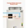 VEVOR Industrial Water Chiller, 27,300 BTU/h, Industrial Water Cooler Cooling System with Compressor, 10.6  Gal Tank Capacity, 18.5 GPM Max Flow Rate, for CO2 Laser Tube Engraving & Cutting Machine