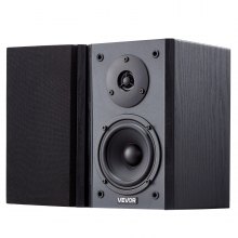 Active Powered Bookshelf Studio Monitor Speakers 20W x2 Bluetooth Coaxial Stereo