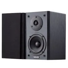 Active Powered Bookshelf Studio Monitor Speakers 20W x2 Bluetooth Coaxial Stereo