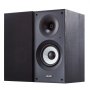 VEVOR Powered Bookshelf Speakers, 25W x 2, Active Studio Monitor Speaker with 5.5 Inch Woofer, Bluetooth/RCA/Coaxial/Optical/USB/Subwoofer Connection, Wooden Enclosure, for Record Player Turntable PC