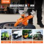 VEVOR Hydraulic Bead Breaker, 10000 PSI Tire Bead Breaker with Metal Foot Pump, Heavy-duty Steel Bead Breaker Tool for Tractors, Trucks, Buses, Lawn Mowers, ATVs