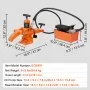 VEVOR Hydraulic Tire Bead Breaker 10000 PSI Foot Pump for Tractor Truck Tire