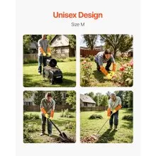 Gardening Gloves Thorn Proof Long Leather Rose Pruning Gloves for Men & Women