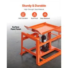VEVOR Hydraulic Car Ramps, 2 PCS 11000 lbs 5T, 10-14.2 Inch Lift Height, Heavy Duty Hydraulic Vehicle Ramps, Portable Car Lifts for Home Garage Maintenance and Oil Changes, Truck Vehicle Auto Repair
