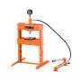 VEVOR Hydraulic Shop Press, 10 T H-Frame Shop Press with Press Plate & H-shaped Base, Stable Garage Floor Adjustable Hydraulic Press with Relief Valve, Fit for Bending, Straightening & Stamping