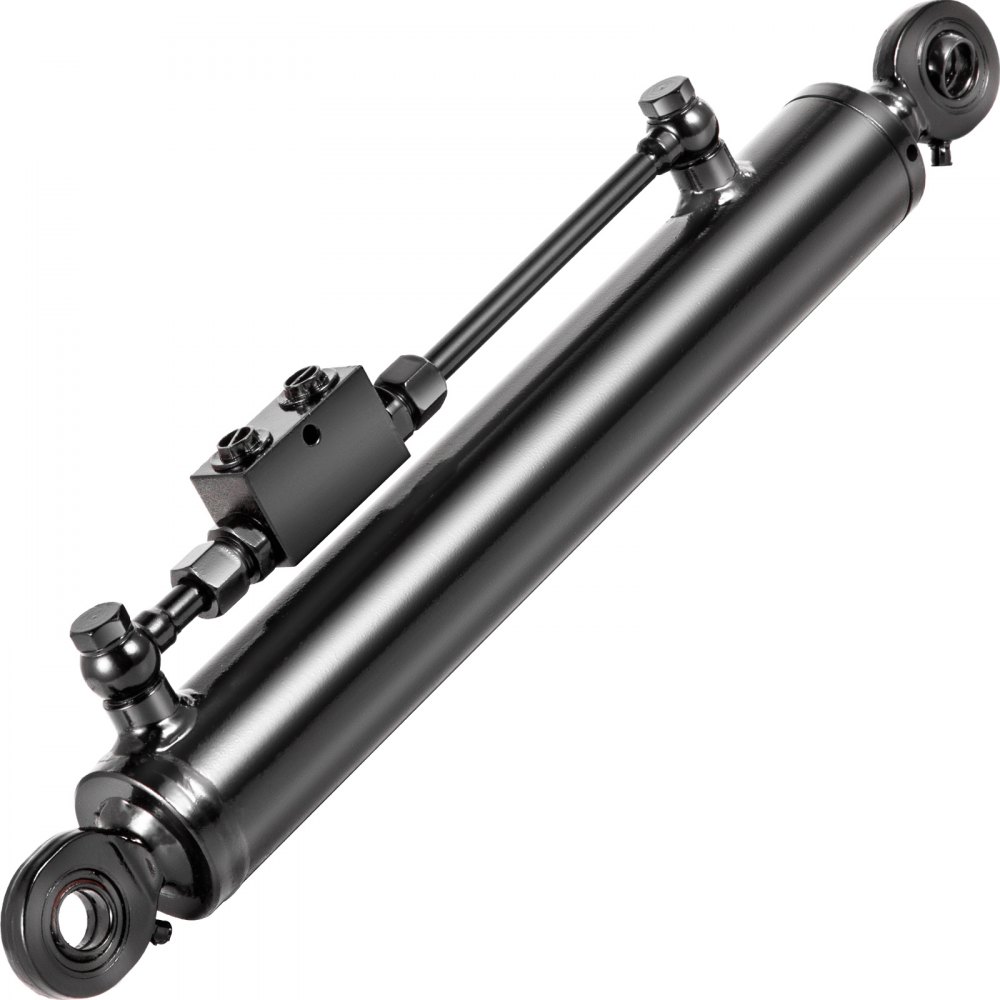 VEVOR Double Acting Hydraulic Top Link Cylinder 2.5" Bore 13" Stroke Check Valve