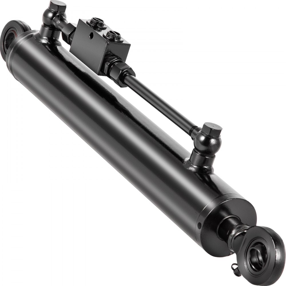 VEVOR Double Acting Hydraulic Top Link Cylinder 2.5" Bore 13" Stroke Check Valve