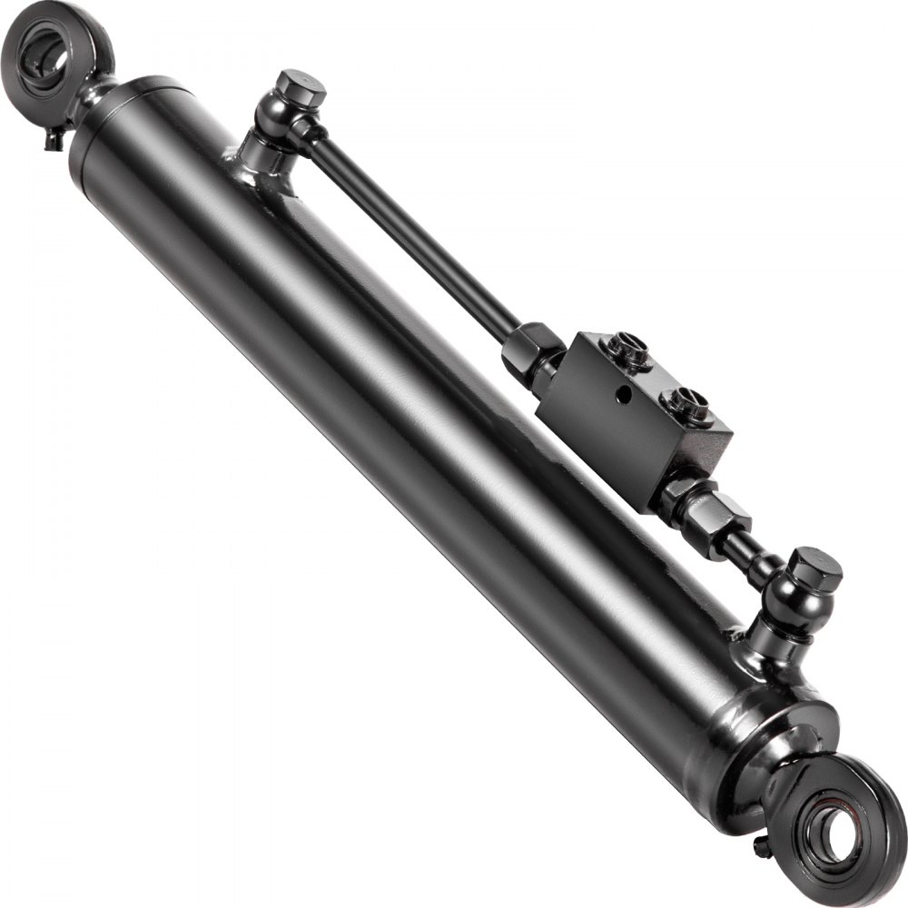 VEVOR Double Acting Hydraulic Top Link Cylinder 2.5" Bore 13" Stroke Check Valve