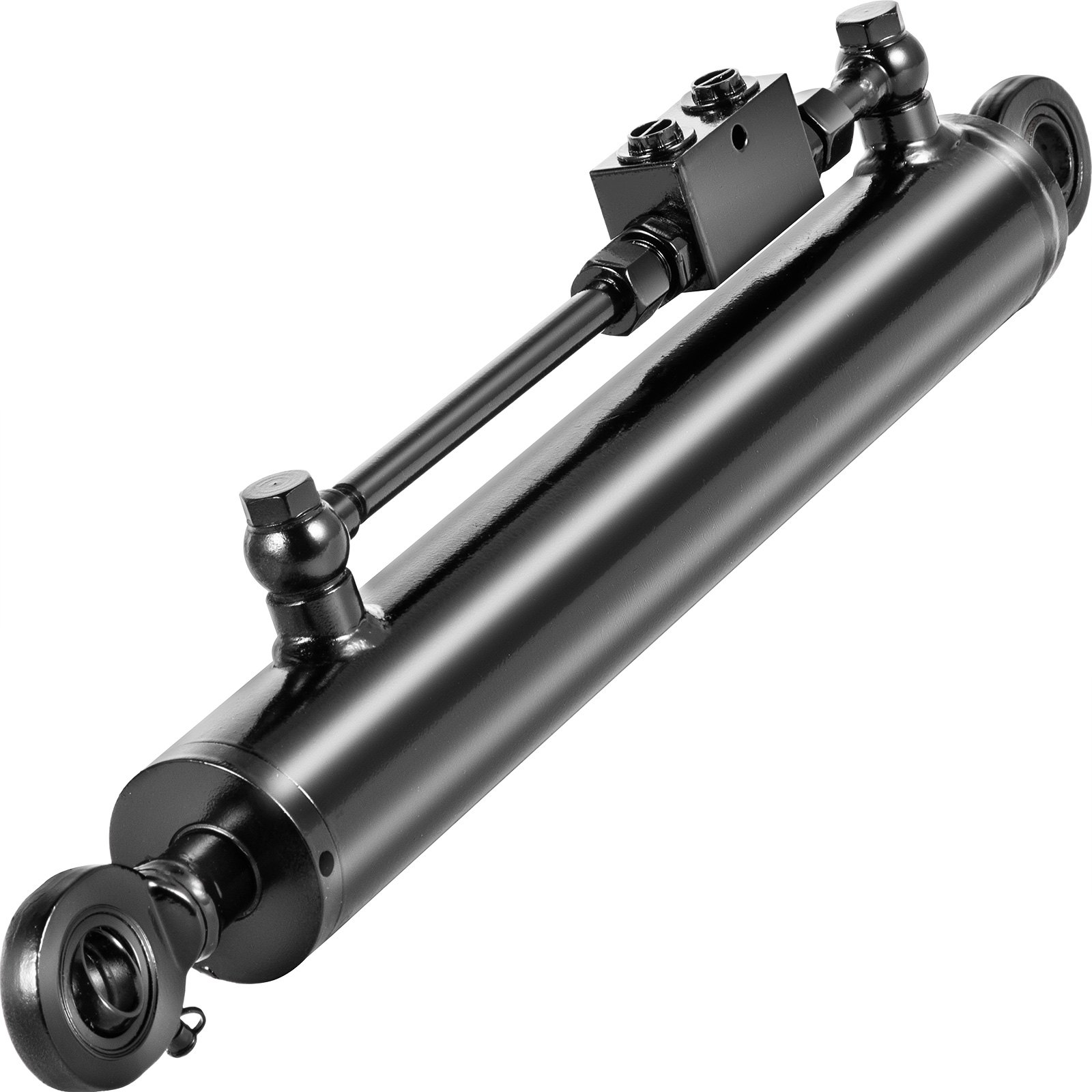 VEVOR Double Acting Hydraulic Top Link Cylinder 2.5" Bore 13" Stroke Check Valve