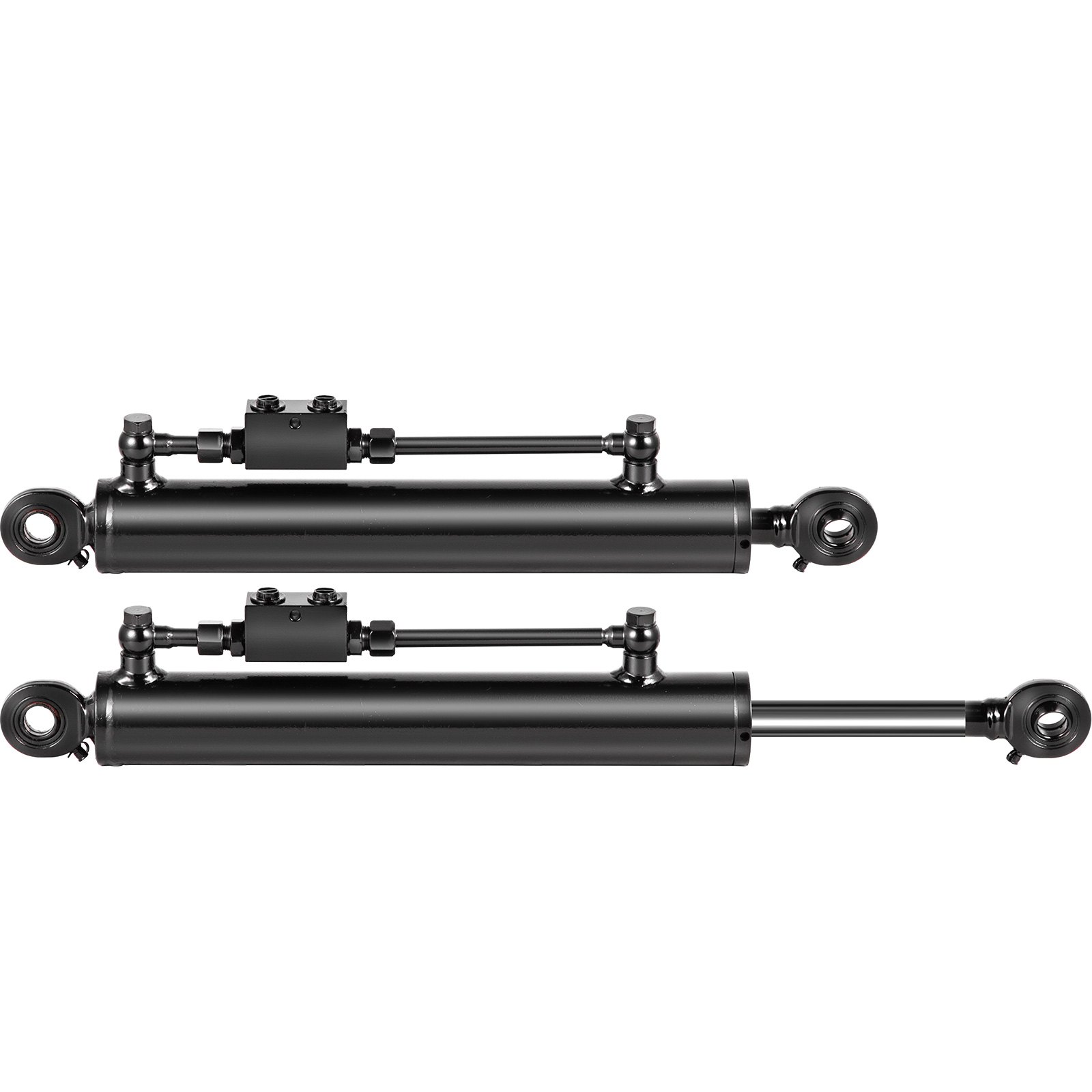 VEVOR Double Acting Hydraulic Top Link Cylinder 2.5" Bore 13" Stroke Check Valve